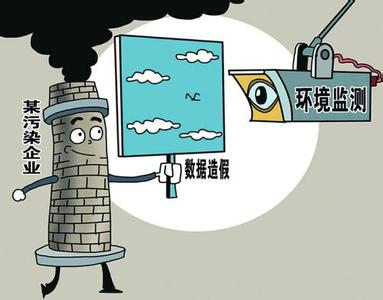 环境监测漫画