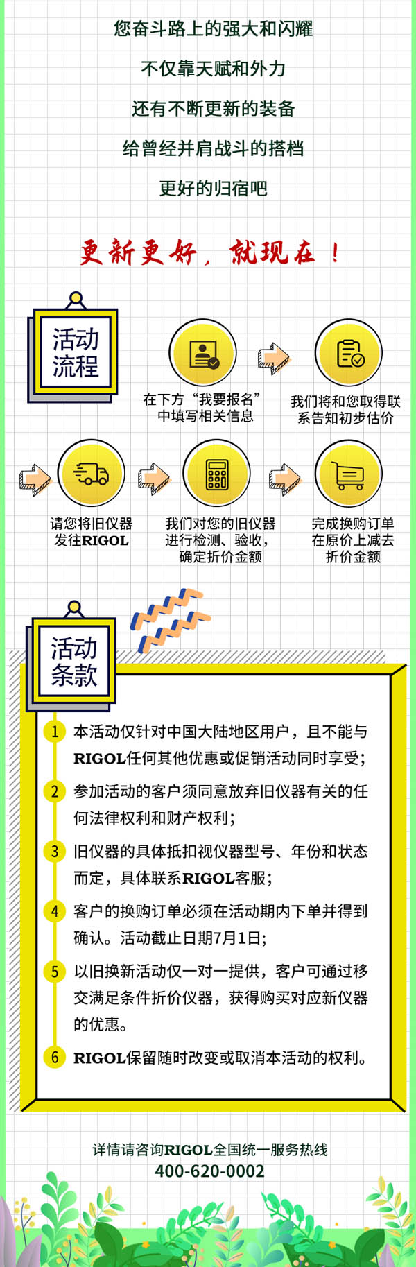 普源精电特推出“无‘疫’为报，‘仪’旧换新”的仪器换购活动