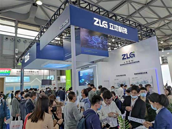 ZLG致远电子在2021慕尼黑上海电子展现场