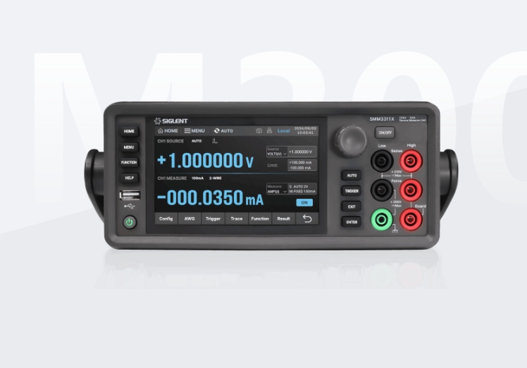 鼎阳科技推出的 SMM3000X 系列源测量单元