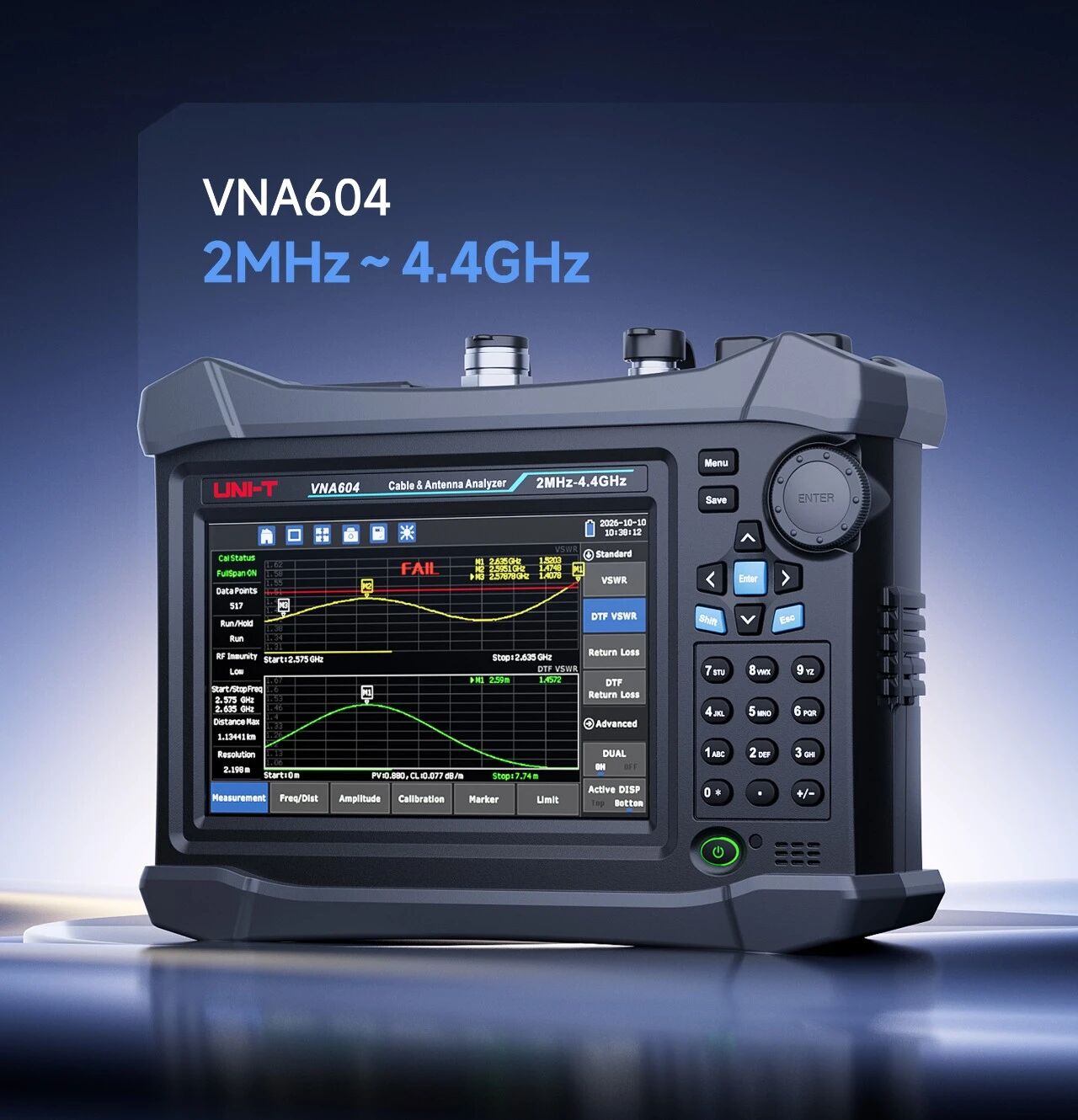 优利德新品 | 聚焦天线 &middot; 精准测试，VNA604手持天馈线测试仪